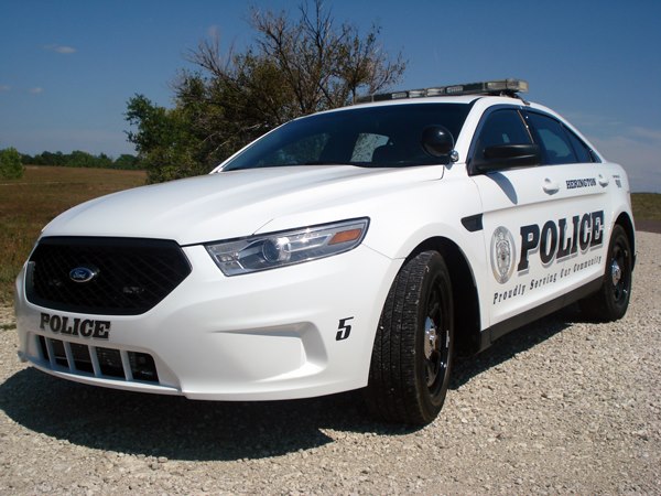 Custom Police Car Lettering from Signmax